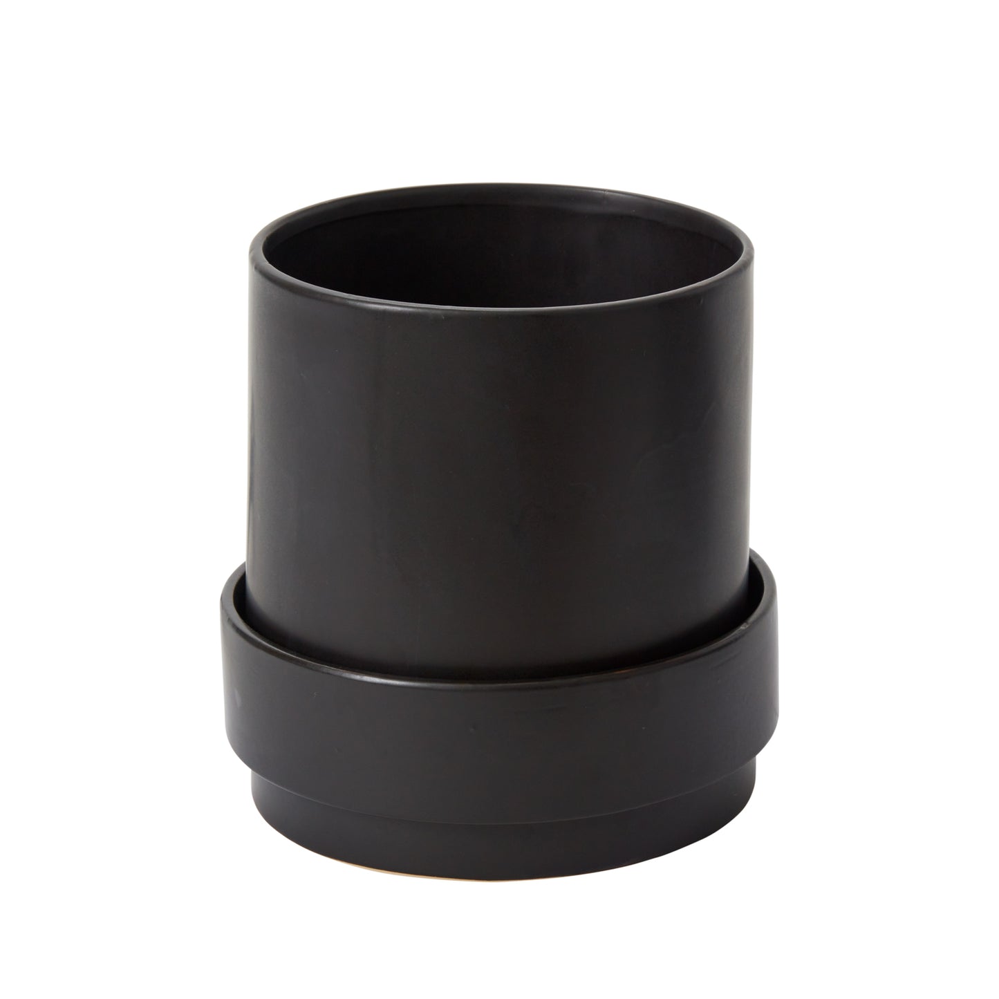 Claxton Pot with Saucer By Accent Decor | Stands | Modishstore - 2