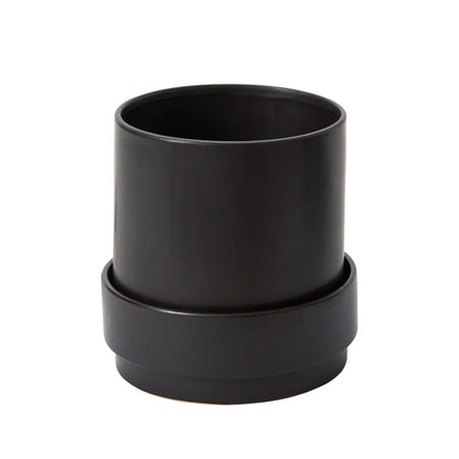 Claxton Pot with Saucer By Accent Decor | Stands | Modishstore - 2