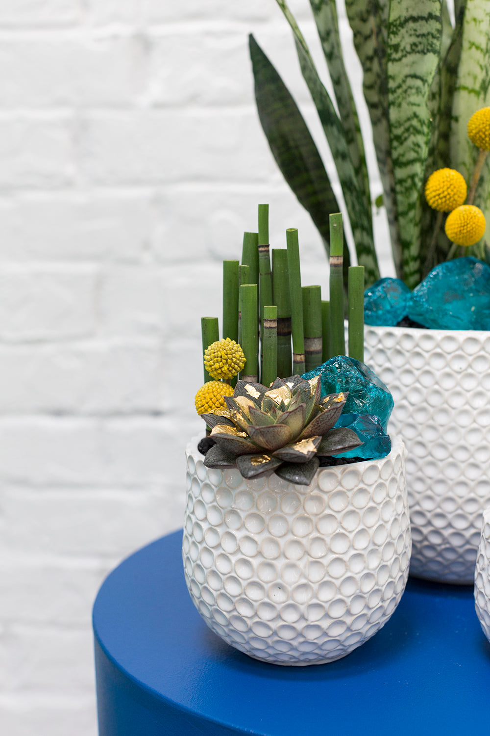Ginny Pot Set of 8 By Accent Decor | Planters, Troughs & Cachepots | Modishstore - 7