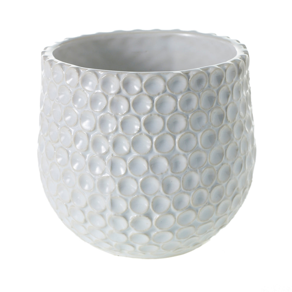 Ginny Pot Set of 8 By Accent Decor | Planters, Troughs & Cachepots | Modishstore - 8