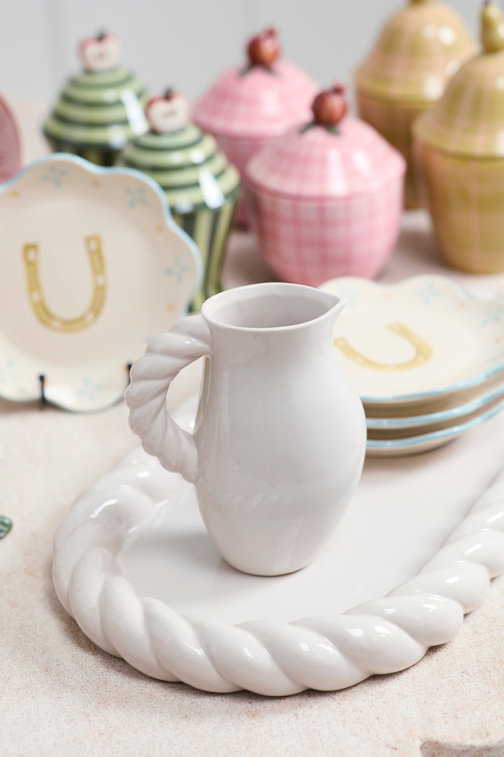 Manon Pitcher - Limited Edition Set of 4 By Accent Decor | Wall Decor | Modishstore - 4