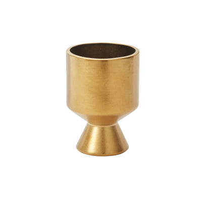 Gold De Vil Pot Set of 4 By Accent Decor | Stands | Modishstore - 2