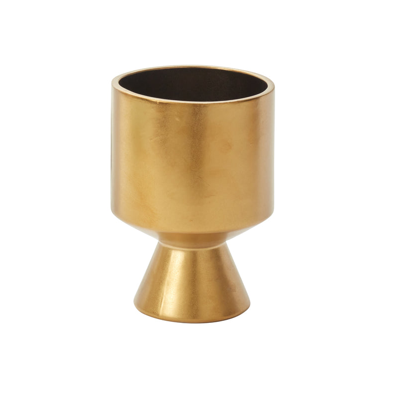 Gold De Vil Pot Set of 4 By Accent Decor | Stands | Modishstore - 7