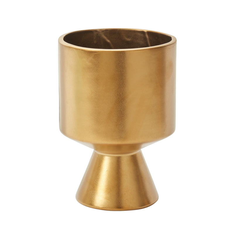 Gold De Vil Pot Set of 4 By Accent Decor | Stands | Modishstore - 9