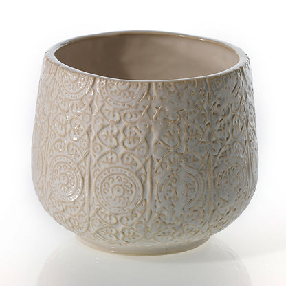 Francis Pot Set of 8 By Accent Decor | Planters, Troughs & Cachepots | Modishstore - 7