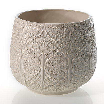 Francis Pot Set of 8 By Accent Decor | Planters, Troughs & Cachepots | Modishstore - 9