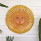 Hand-Hammered Recycled Metal Sun Face (Min 2) By Kalalou