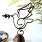 Sister Clara Metal Peace Dove On Caged Rock Base (Min 2) By Kalalou | Ornaments | Modishstore