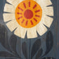 Set Of Four Hand Painted Florals On Recycled Wood Panels By Kalalou