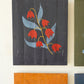 Set Of Four Hand Painted Florals On Recycled Wood Panels By Kalalou