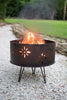 Rustic Iron Fire Pit By Kalalou