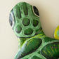 Hand Hammered Recycled Painted Metal Sea Turtle Wall Art By Kalalou
