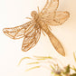 Seagrass And Iron Dragonfly Wall Decor By Kalalou
