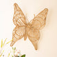 Seagrass And Iron Butterfly Wall Decor By Kalalou
