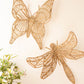 Seagrass And Iron Butterfly Wall Decor By Kalalou