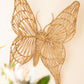 Seagrass And Iron Butterfly Wall Decor By Kalalou