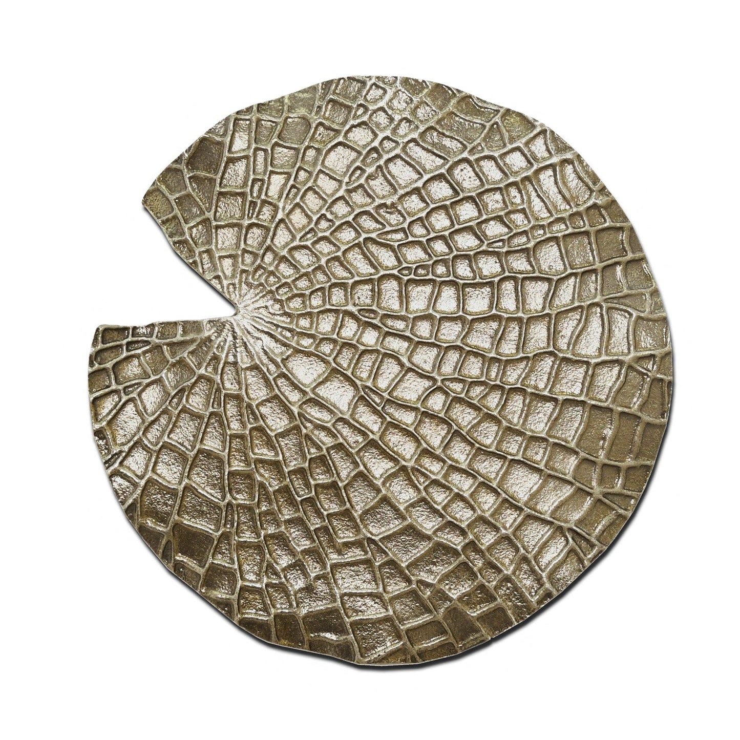 Water Lily 10.3"D Wall Art By Gold Leaf | Wall Art | Modishstore - 2