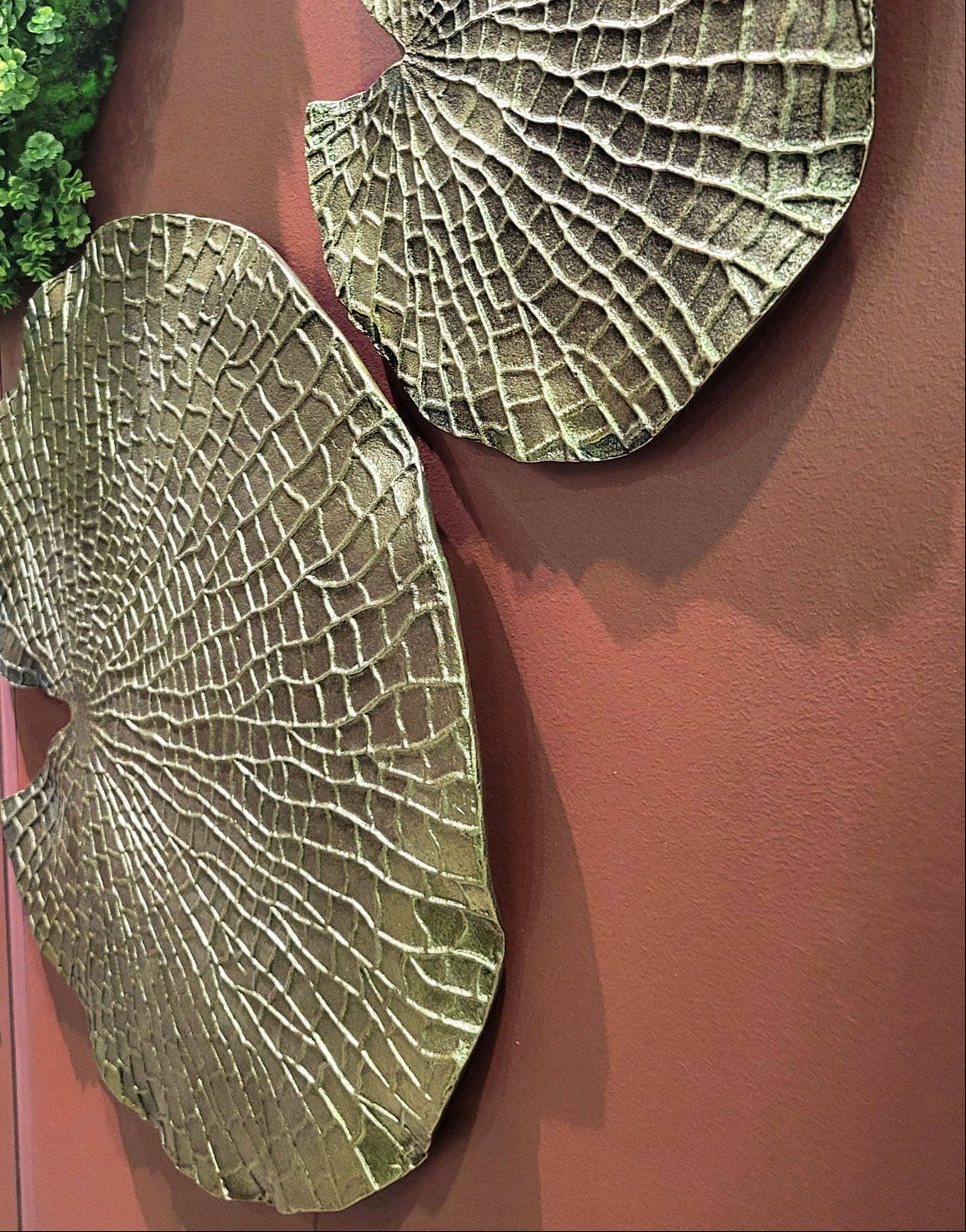 Water Lily 19.1"D Wall Art By Gold Leaf | Wall Art | Modishstore - 6