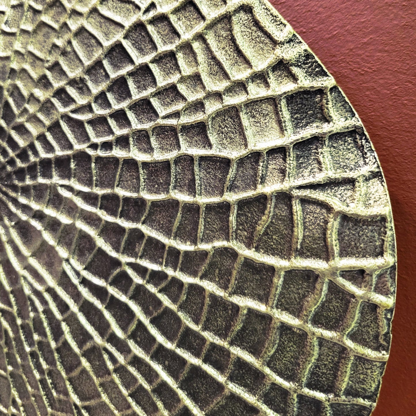 Water Lily 14.2"D Wall Art By Gold Leaf | Wall Art | Modishstore - 4
