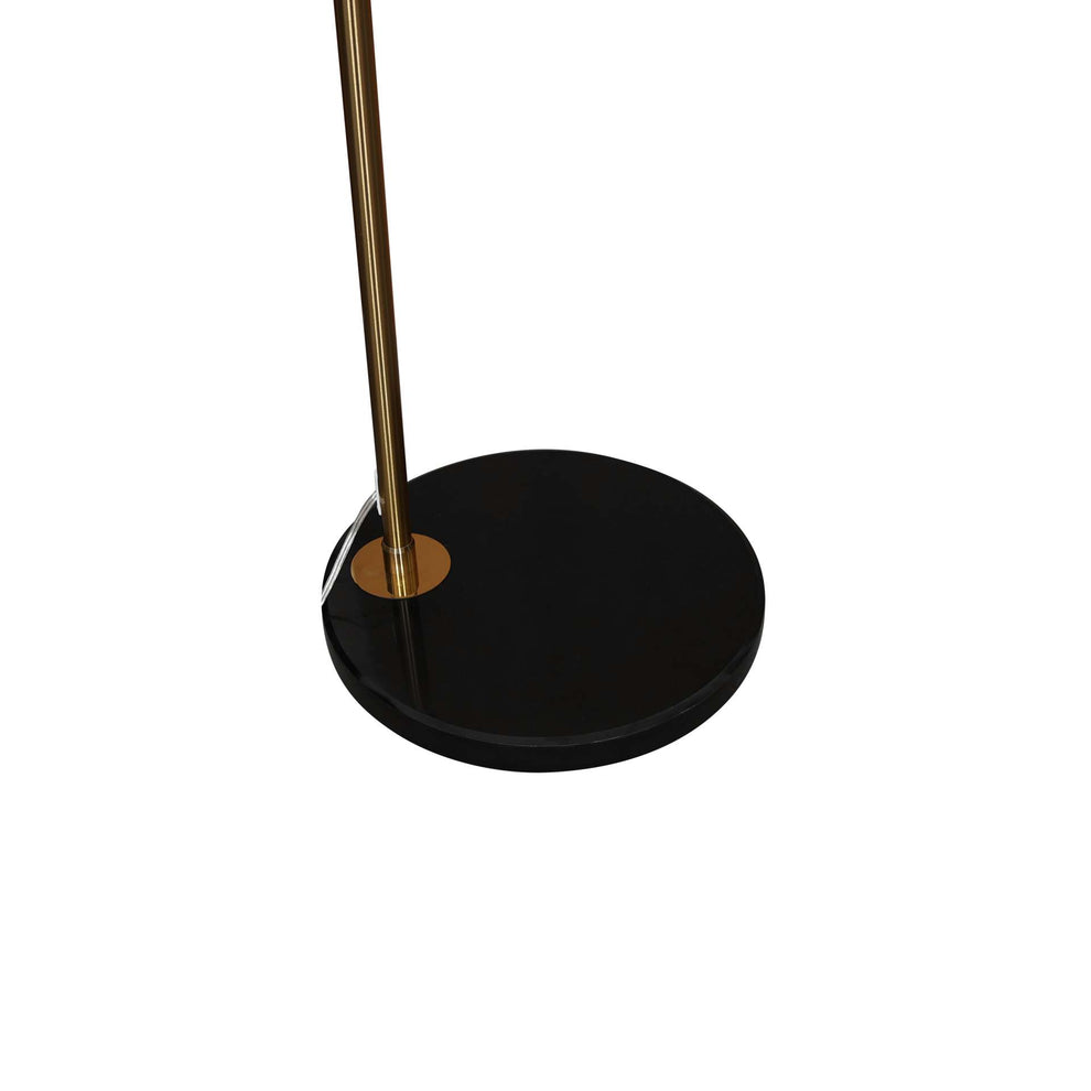 Leisuremod Arco Mid-Century Modern Arched Floor Lamp 75.6" Height with Black Round Marble | Floor Lamps | Modishstore - 9