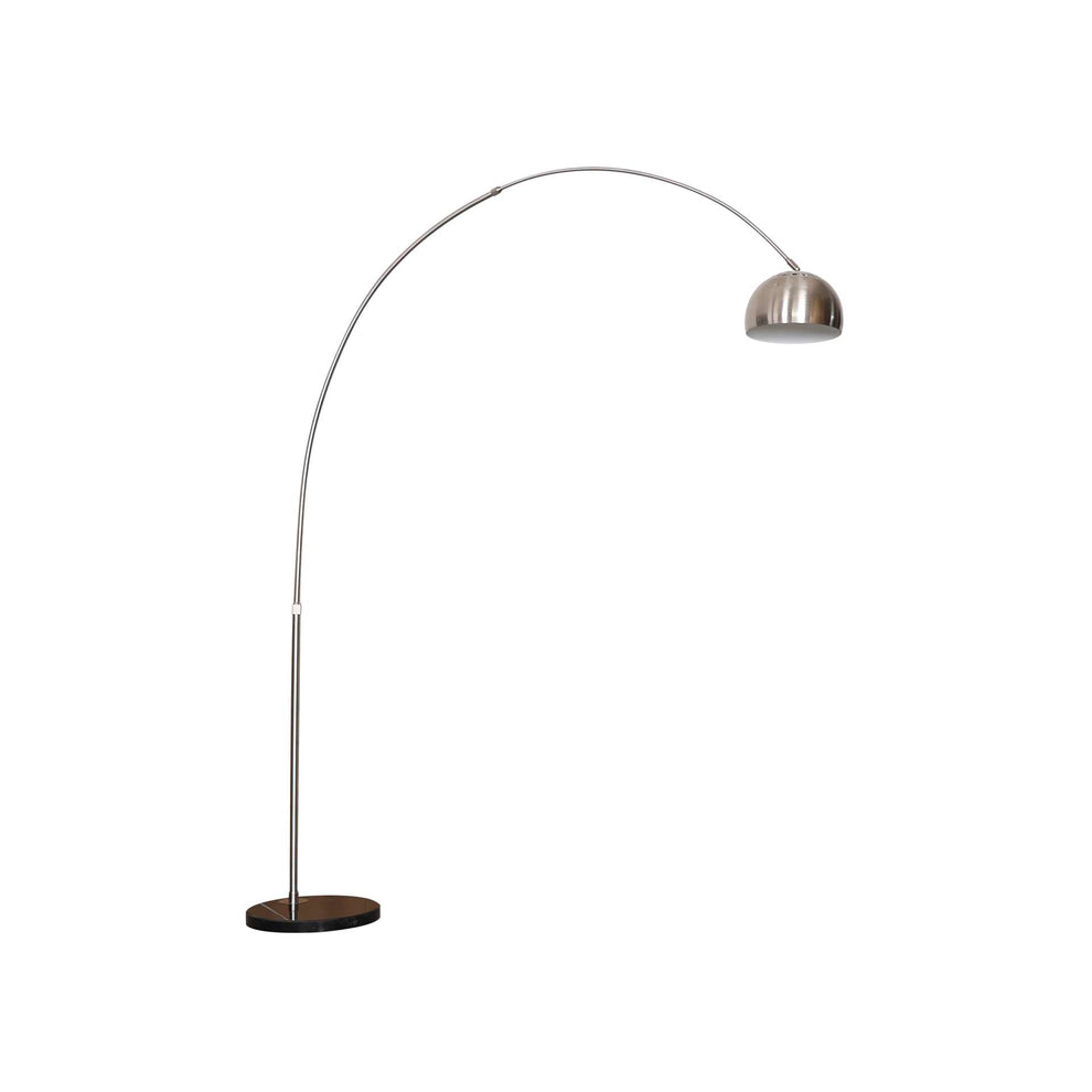 Leisuremod Arco Mid-Century Modern Arched Floor Lamp 75.6" Height with Black Round Marble | Floor Lamps | Modishstore - 33