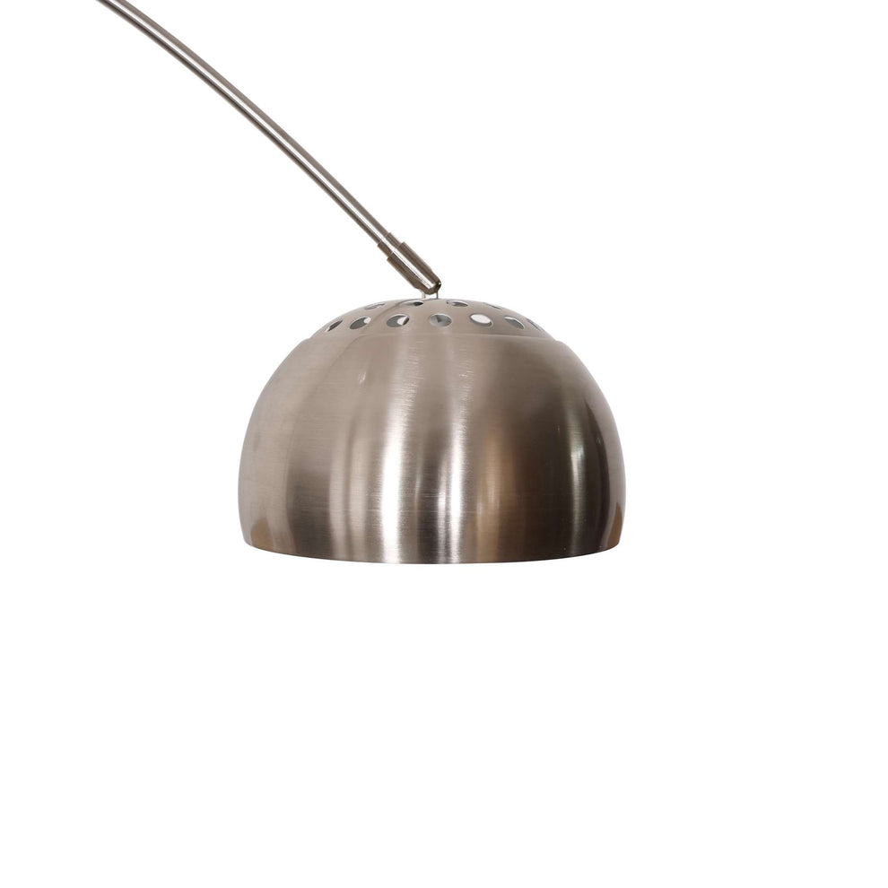 Leisuremod Arco Mid-Century Modern Arched Floor Lamp 75.6" Height with Black Round Marble | Floor Lamps | Modishstore - 32