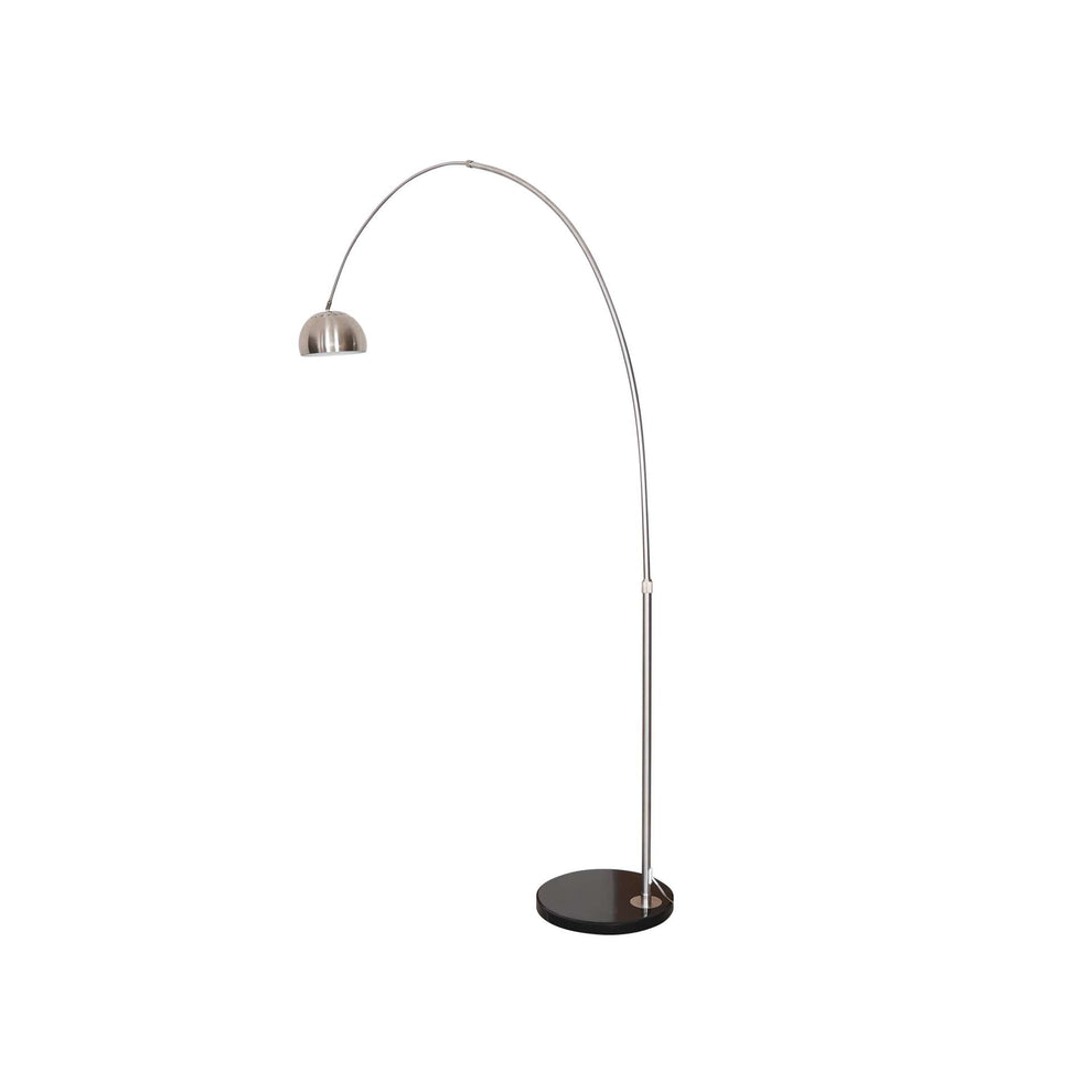 Leisuremod Arco Mid-Century Modern Arched Floor Lamp 75.6" Height with Black Round Marble | Floor Lamps | Modishstore - 25