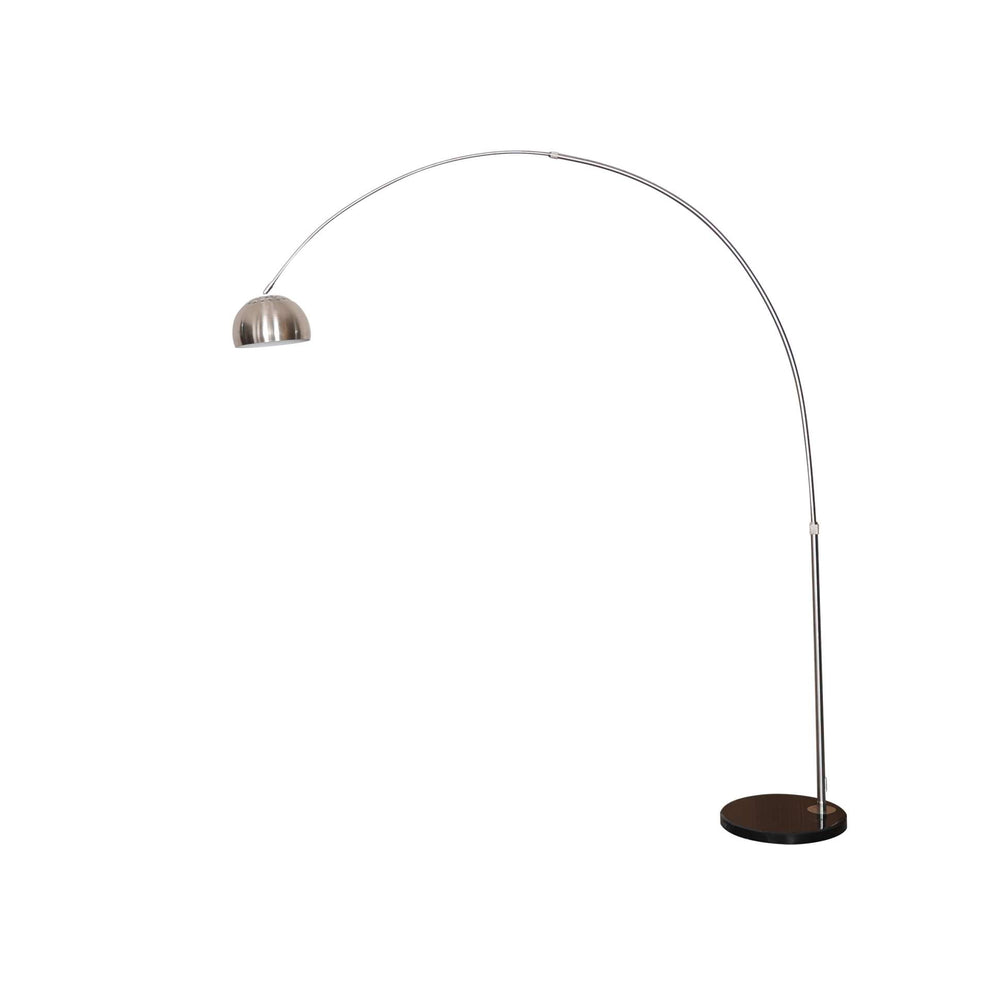 Leisuremod Arco Mid-Century Modern Arched Floor Lamp 75.6" Height with Black Round Marble | Floor Lamps | Modishstore - 26