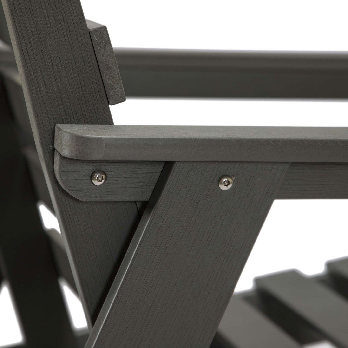 LeisureMod Alpine Poly Lumber 4-Piece Weather Resistant Patio Conversation Set | Outdoor Sofas, Loveseats & Sectionals | Modishstore - 9