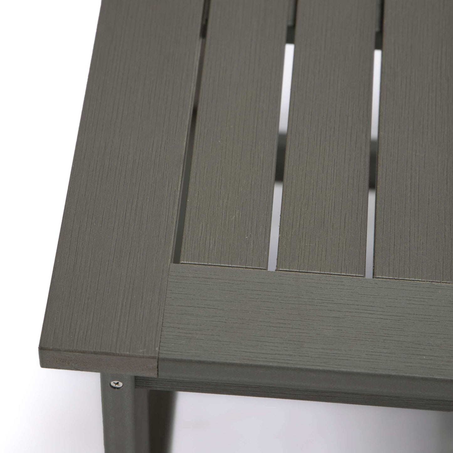 LeisureMod Alpine Poly Lumber 4-Piece Weather Resistant Patio Conversation Set | Outdoor Sofas, Loveseats & Sectionals | Modishstore - 24