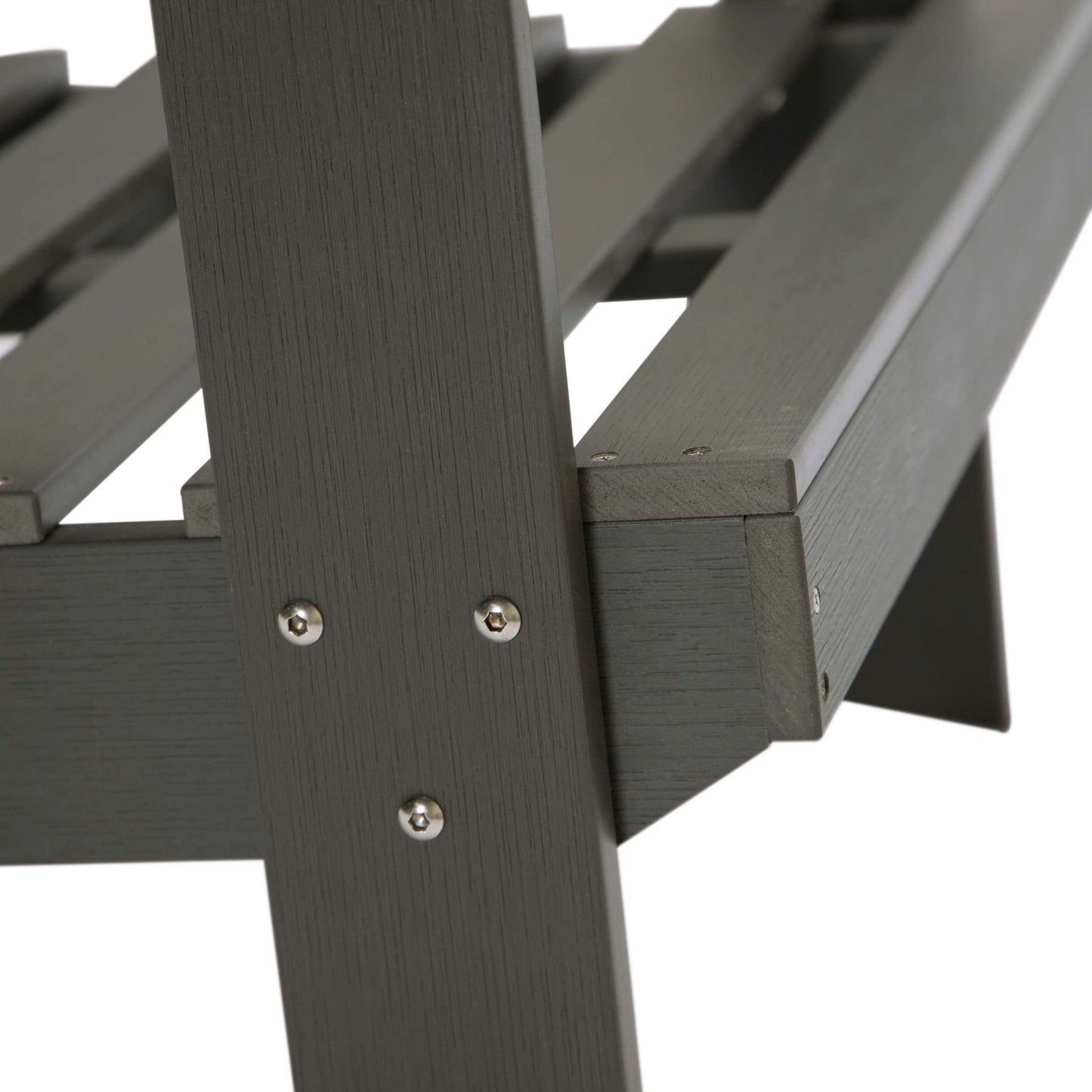 LeisureMod Alpine Poly Lumber 4-Piece Weather Resistant Patio Conversation Set | Outdoor Sofas, Loveseats & Sectionals | Modishstore - 26