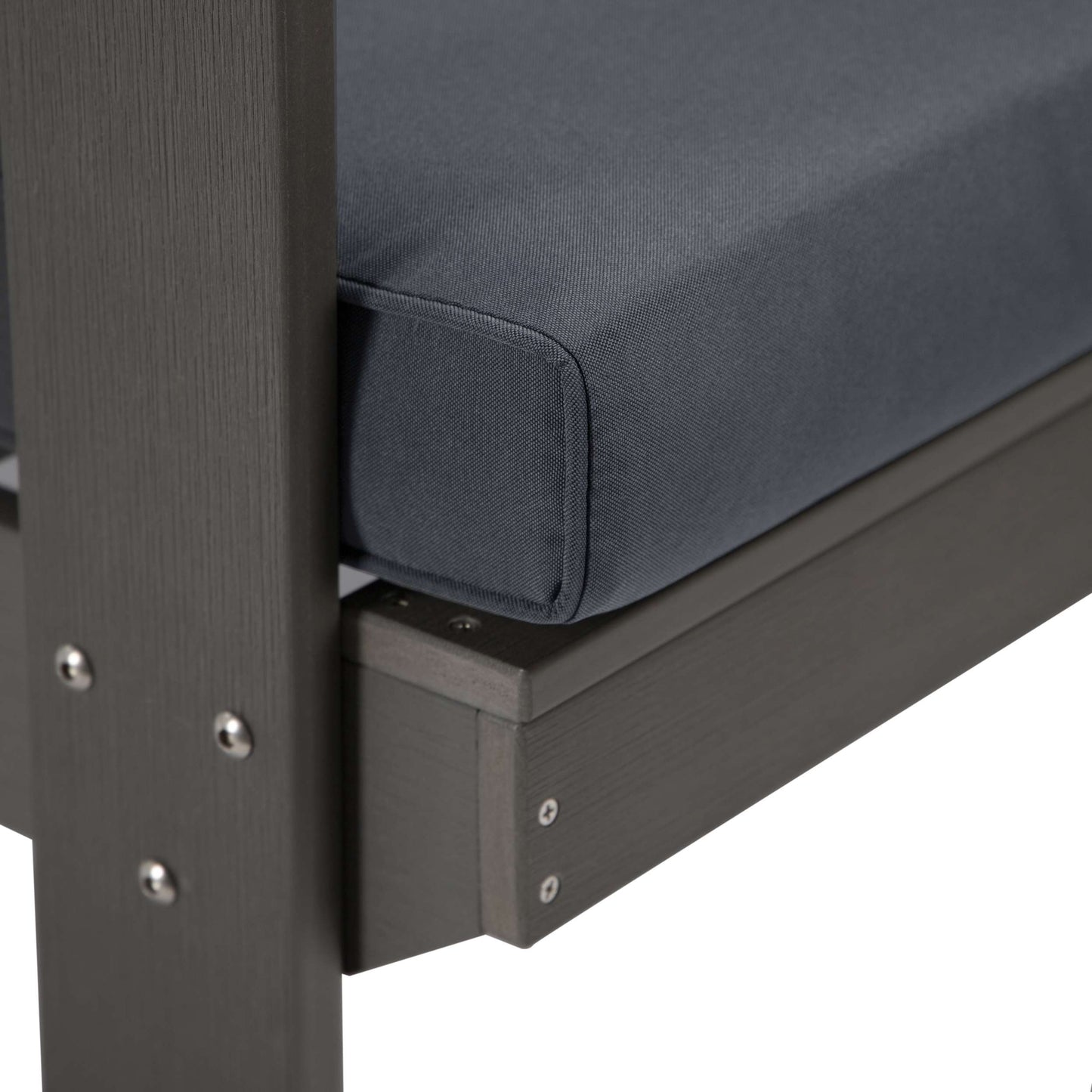 LeisureMod Alpine Poly Lumber 4-Piece Weather Resistant Patio Conversation Set | Outdoor Sofas, Loveseats & Sectionals | Modishstore - 34