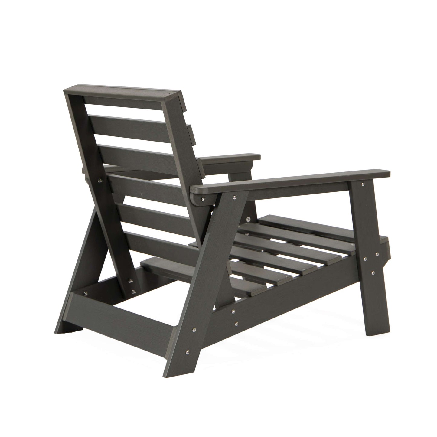 LeisureMod Alpine Poly Lumber 4-Piece Weather Resistant Patio Conversation Set | Outdoor Sofas, Loveseats & Sectionals | Modishstore - 45