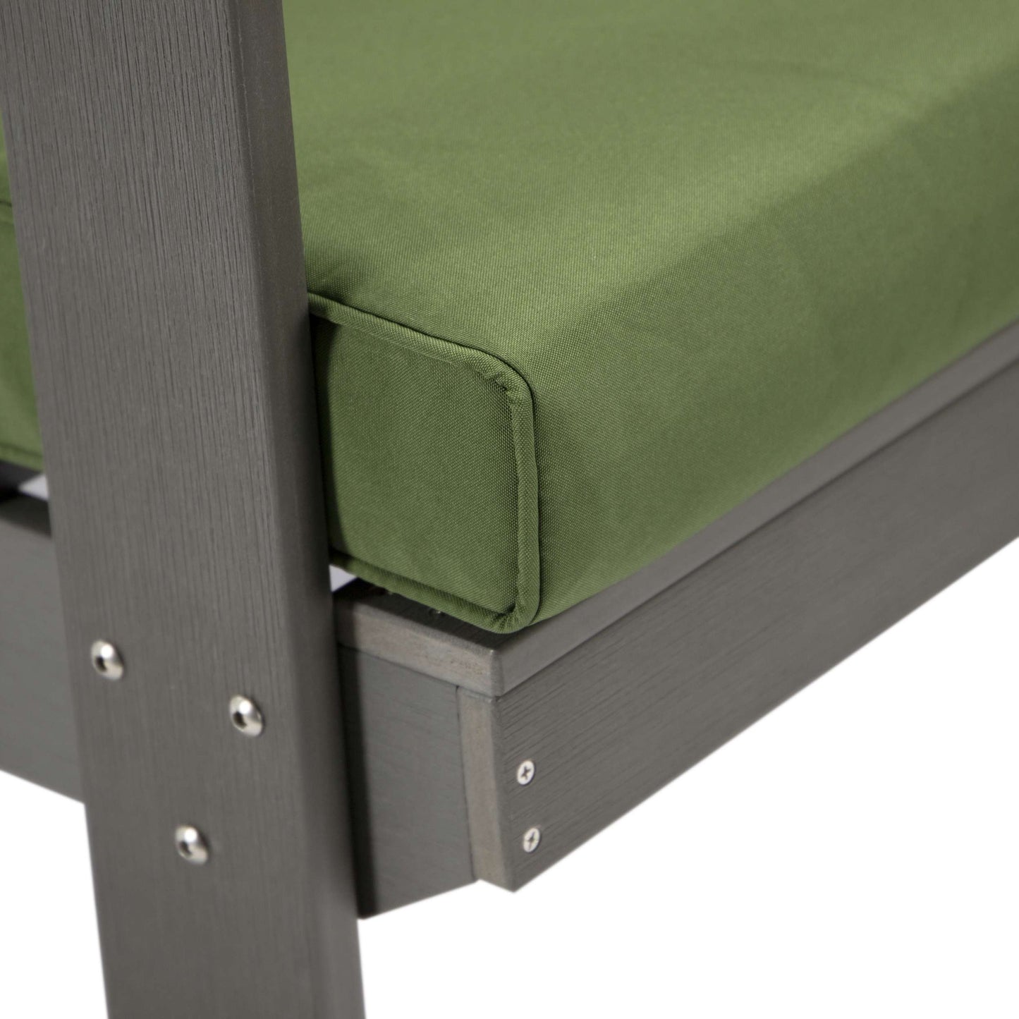 LeisureMod Alpine Poly Lumber 4-Piece Weather Resistant Patio Conversation Set | Outdoor Sofas, Loveseats & Sectionals | Modishstore - 52