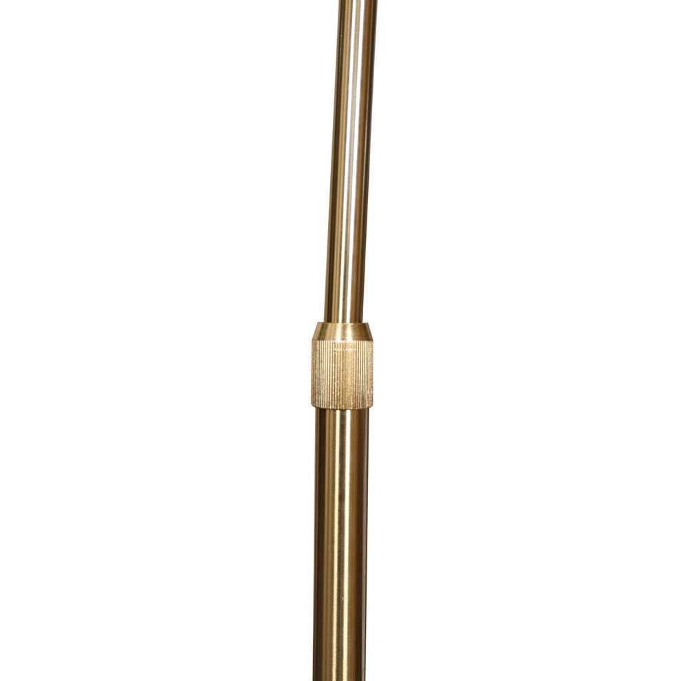 Leisuremod Arco Mid-Century Modern Arched Floor Lamp 75.6" Height with White Round Marble | Floor Lamps | Modishstore - 5