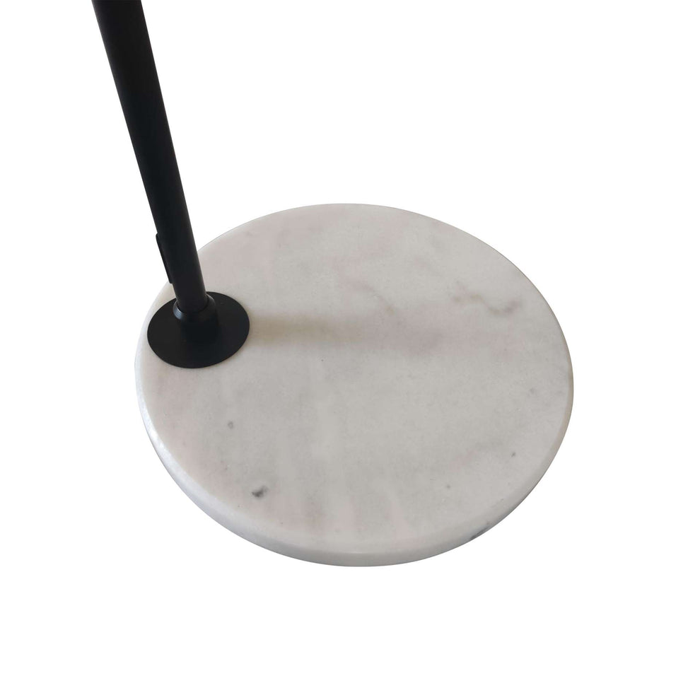 Leisuremod Arco Mid-Century Modern Arched Floor Lamp 75.6" Height with White Round Marble | Floor Lamps | Modishstore - 20
