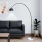 Leisuremod Arco Mid-Century Modern Arched Floor Lamp 75.6" Height with White Round Marble | Floor Lamps | Modishstore - 15