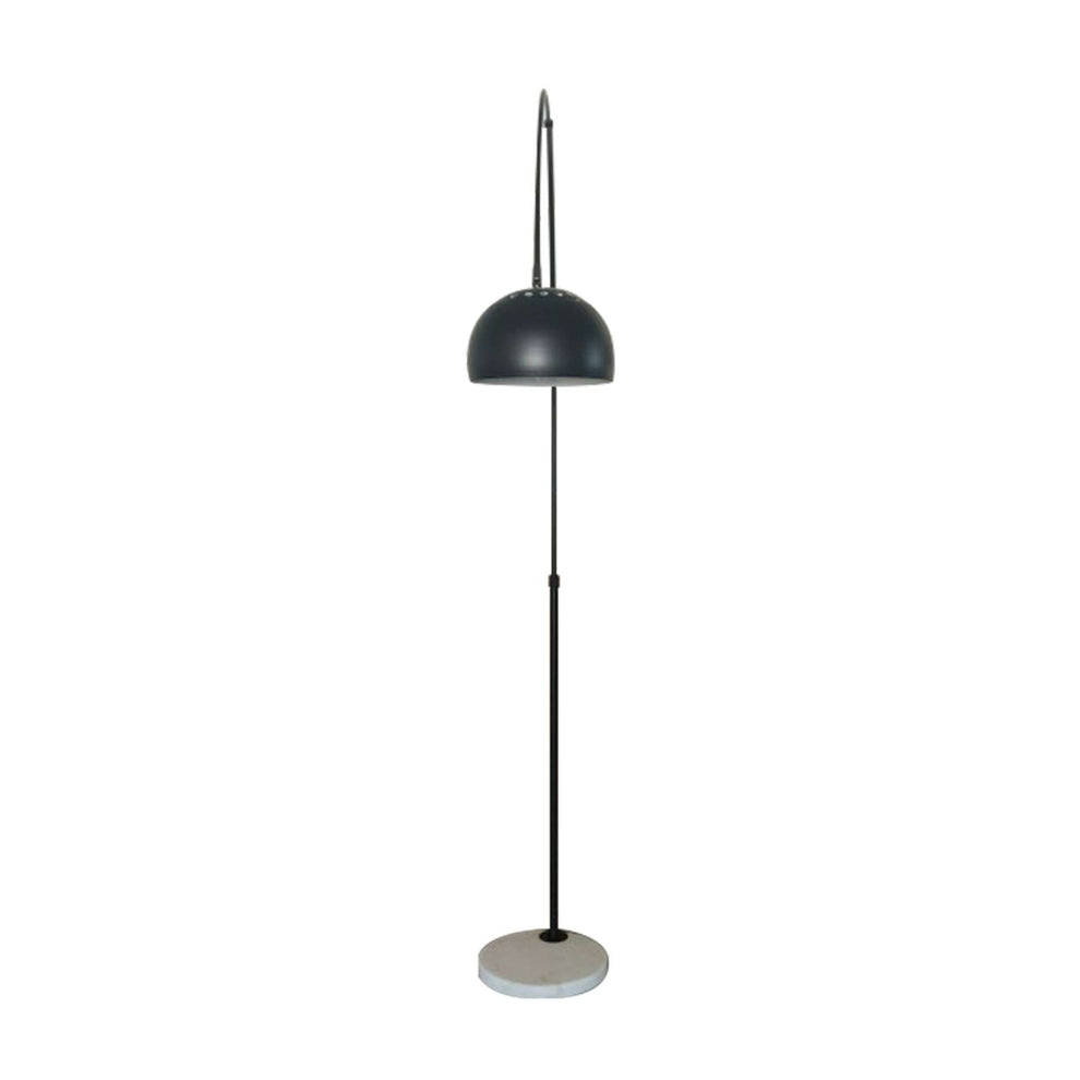 Leisuremod Arco Mid-Century Modern Arched Floor Lamp 75.6" Height with White Round Marble | Floor Lamps | Modishstore - 25