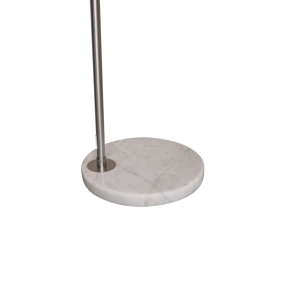 Leisuremod Arco Mid-Century Modern Arched Floor Lamp 75.6" Height with White Round Marble | Floor Lamps | Modishstore - 37