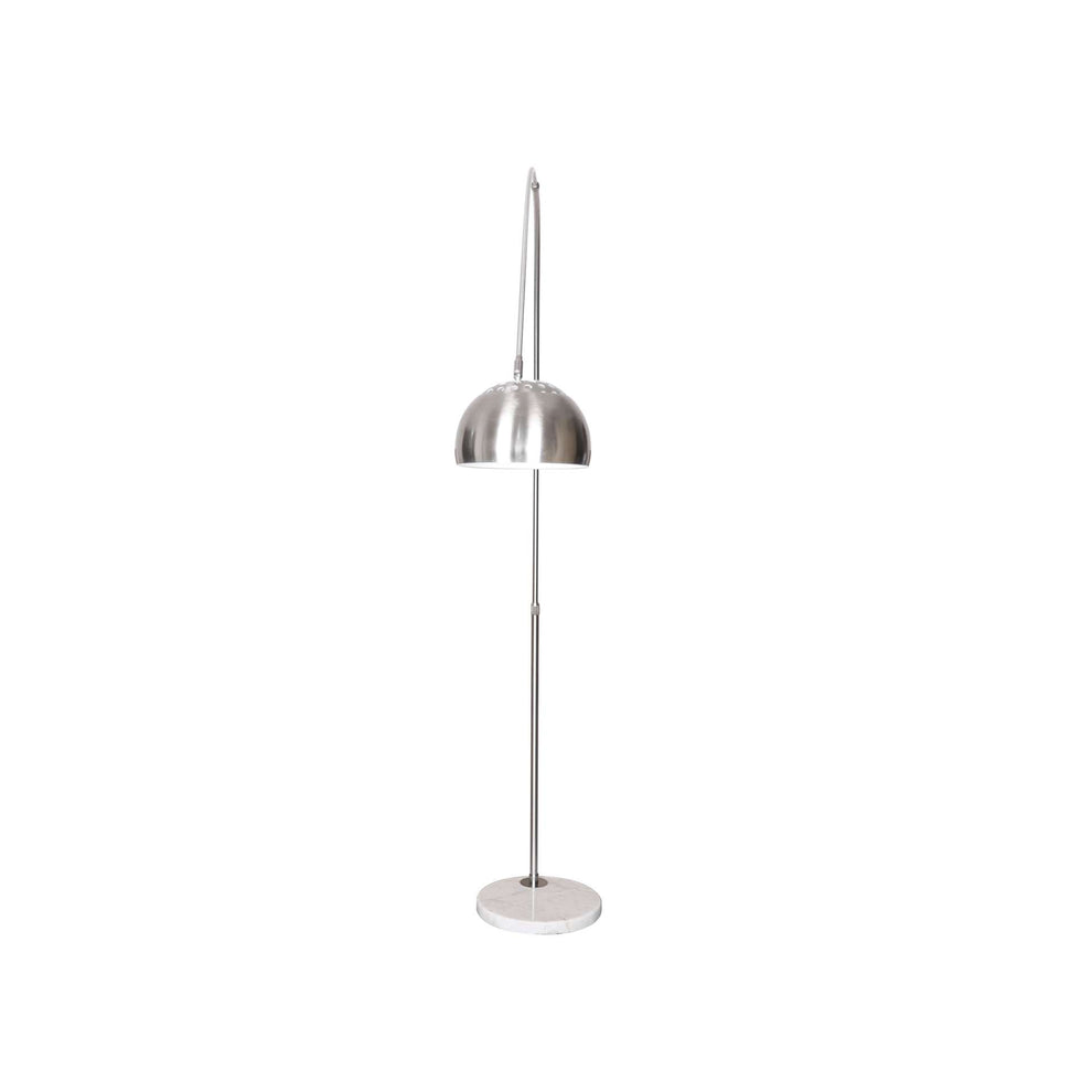 Leisuremod Arco Mid-Century Modern Arched Floor Lamp 75.6" Height with White Round Marble | Floor Lamps | Modishstore - 32