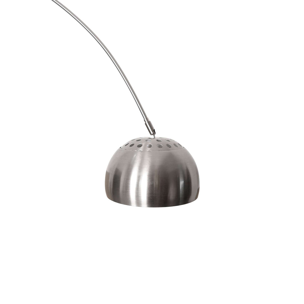Leisuremod Arco Mid-Century Modern Arched Floor Lamp 75.6" Height with White Round Marble | Floor Lamps | Modishstore - 36
