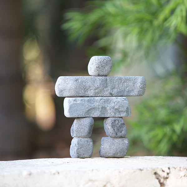 7" Inukshuk Set of 3 By Garden Age Supply | Sculptures | Modishstore - 3