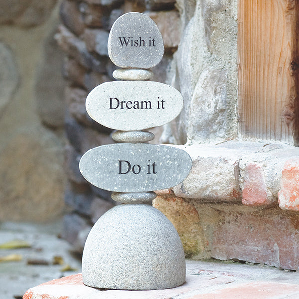 Wish it, Dream it, Do it Set of 2 By Garden Age Supply | Sculptures | Modishstore - 1
