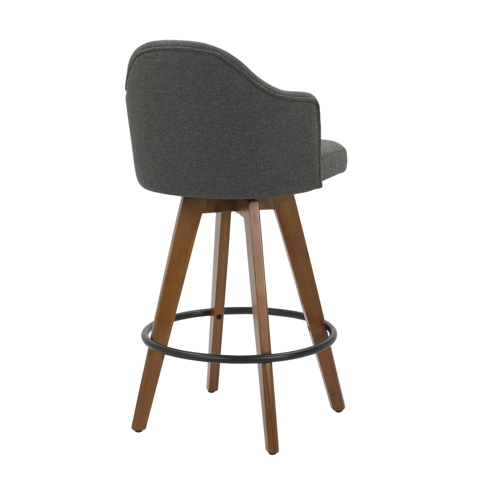 Ahoy Counter Stool By LumiSource - B26-AHOYUP WLGY | Counter Stools | Modishstore - 7