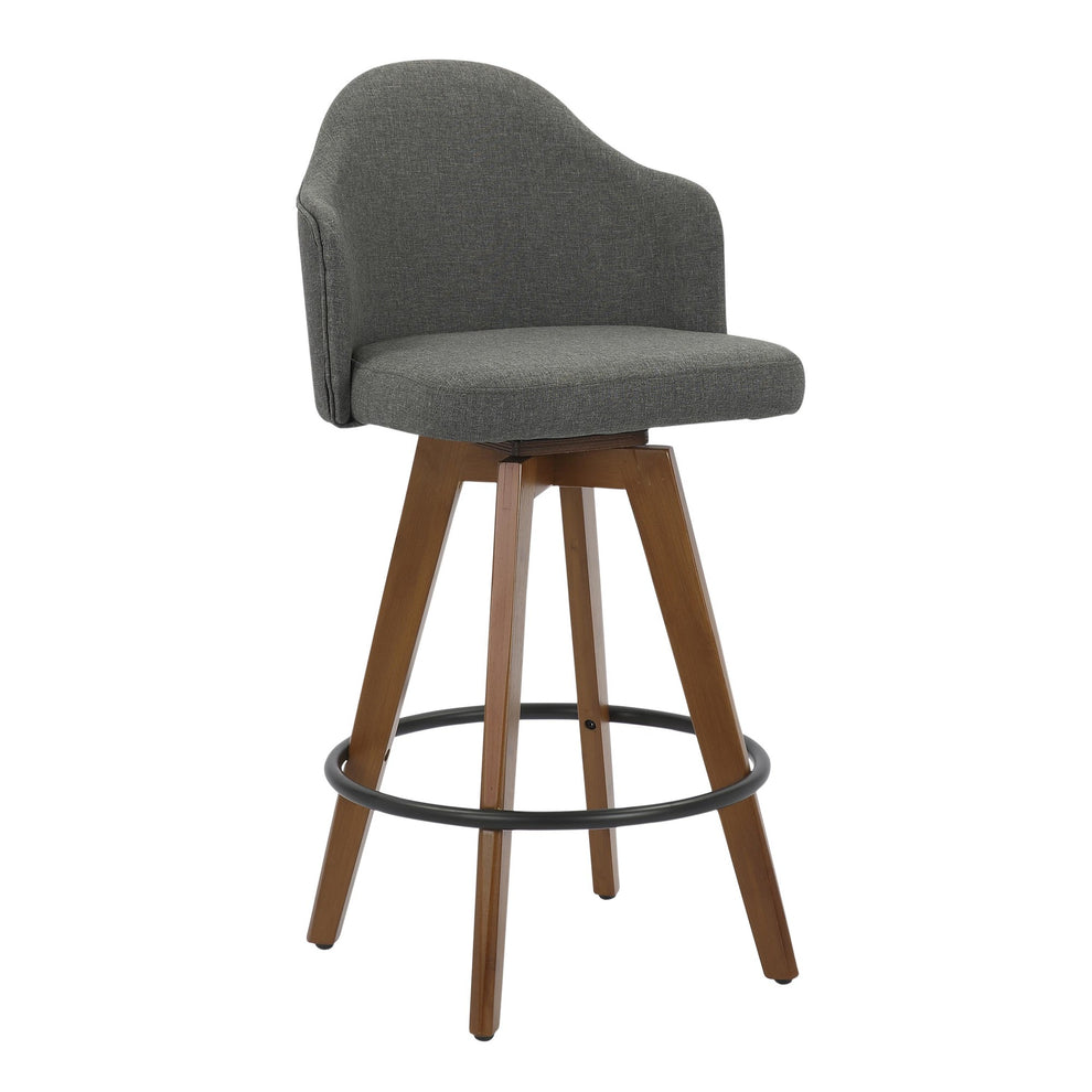 Ahoy Counter Stool By LumiSource - B26-AHOYUP WLGY | Counter Stools | Modishstore - 5