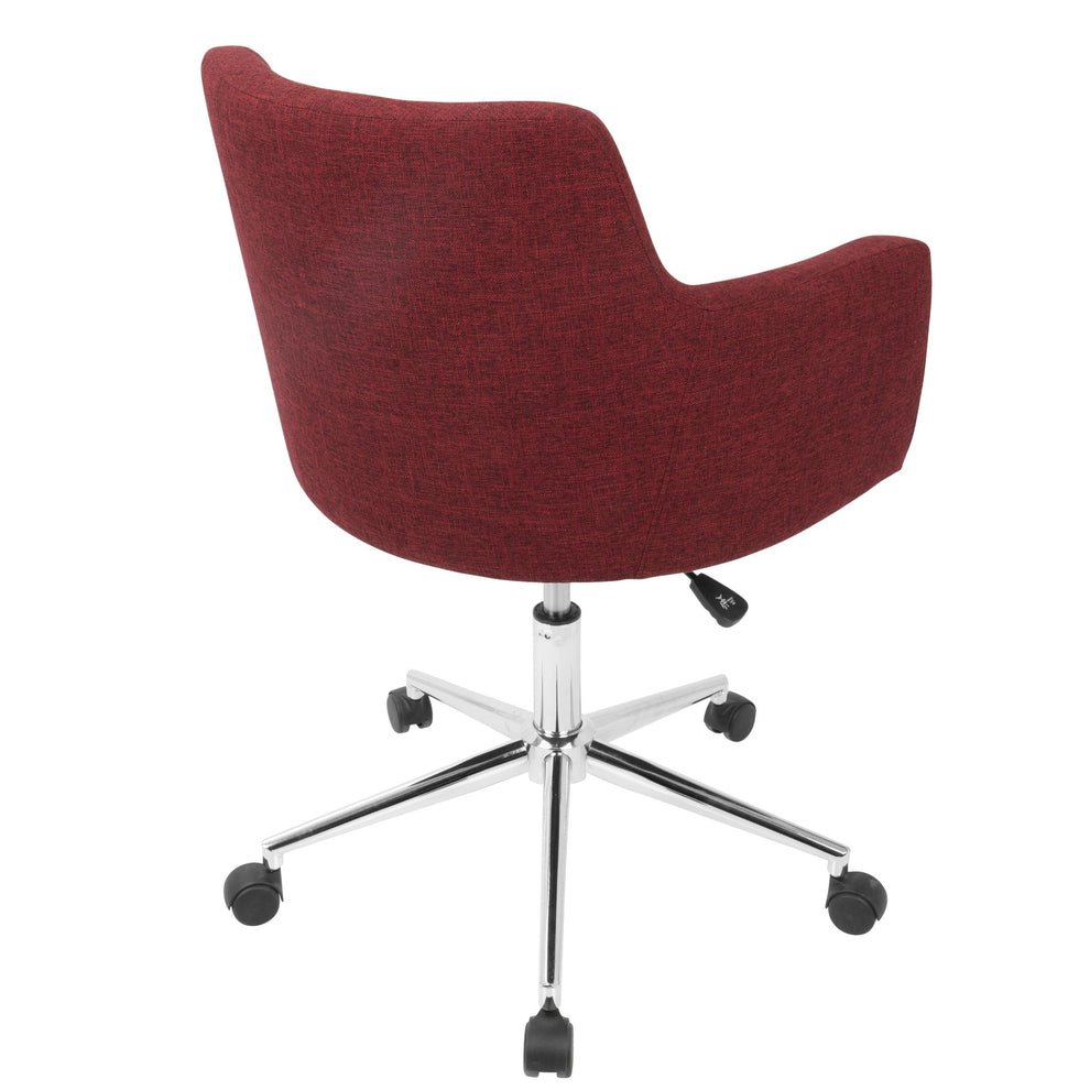 Andrew Office Chair By LumiSource - OC-ANDRW R | Office Chairs | Modishstore - 5