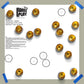 Template Kit - ASPEN Seed, ~24"x24" By Gold Leaf