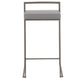 Fuji Stacker 26" Fixed-Height Counter Stool - Set of 3 By LumiSource - B26-FUJIPU ANBK3 | Counter Stools | Modishstore - 14
