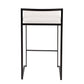 Fuji Stacker 26" Fixed-Height Counter Stool - Set of 3 By LumiSource - B26-FUJIPU BKW3 | Counter Stools | Modishstore - 10