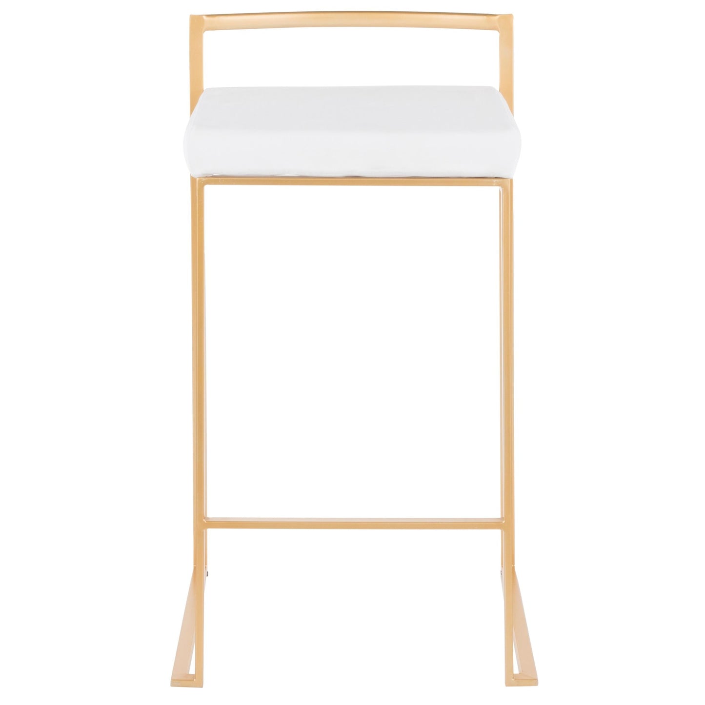 Fuji Stacker 26" Fixed-Height Counter Stool - Set of 3 By LumiSource - B26-FUJIV AUBK3 | Counter Stools | Modishstore - 35